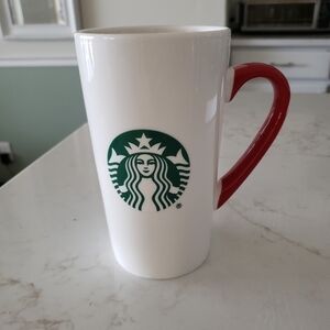 STARBUCKS limited edition mug. Red and green Starbucks.  2020